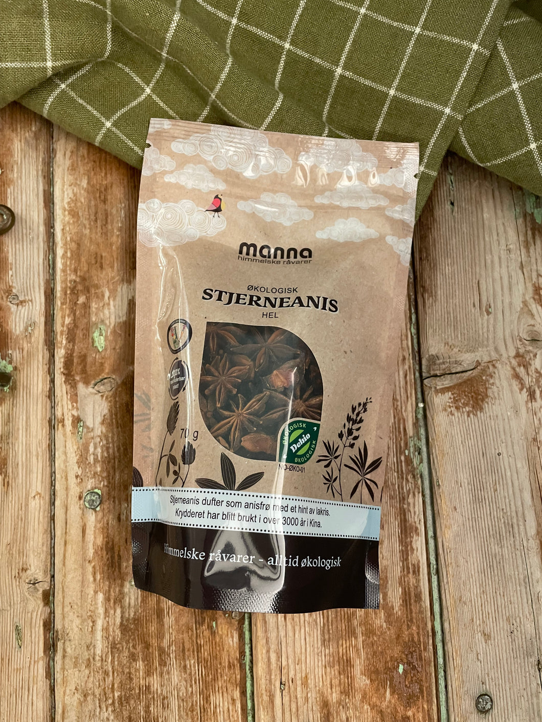 Stjerneanis, 70g, økologisk, Manna