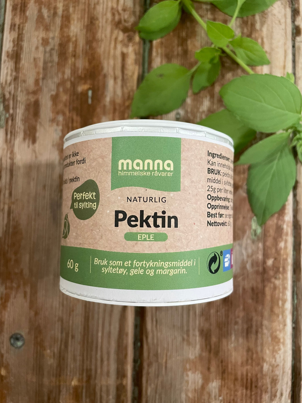 Pektin av eple, 60g, Manna
