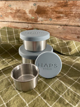 Last inn bildet i Galleri-visningsprogrammet, Metallbokser med silikonlokk, små, Haps
