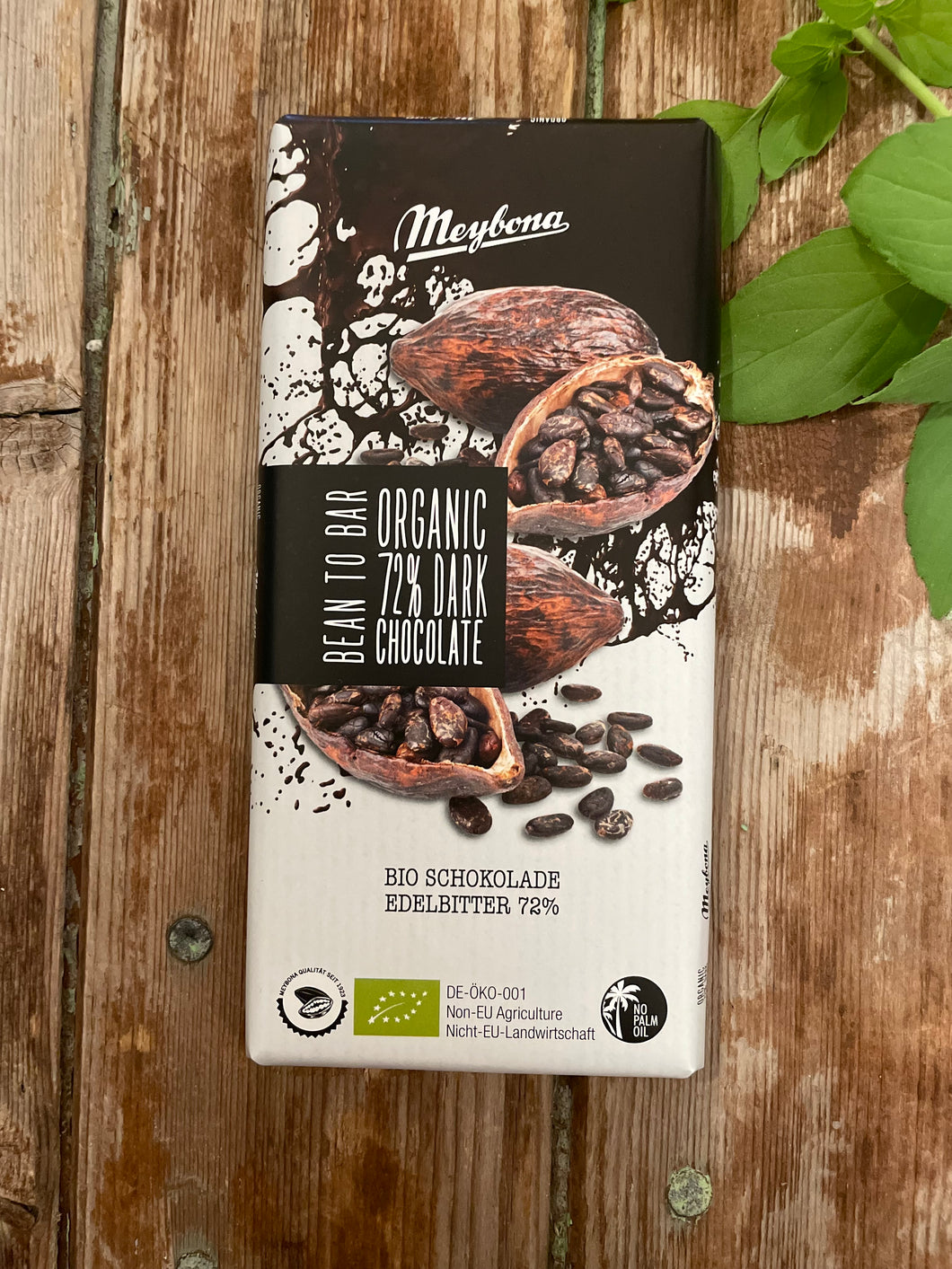 Mørk sjokolade, 72%, økologisk