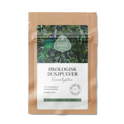 Dusjpulver, eucalyptus, 10 g, økologisk, Eliah Sahil